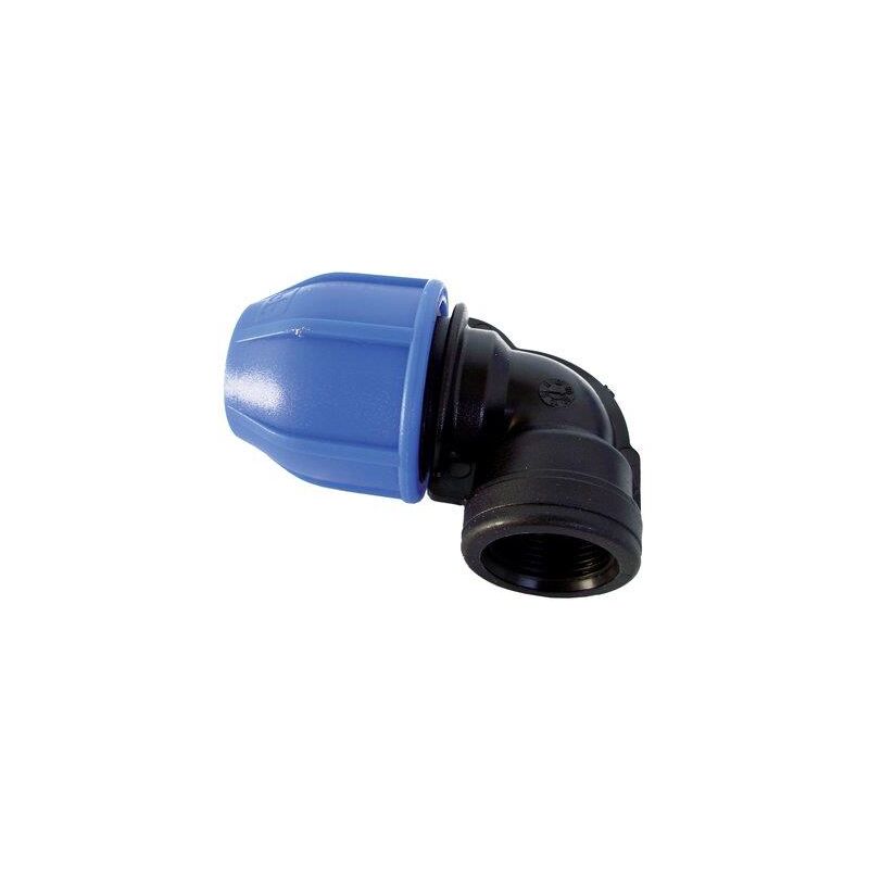 immagine 0 del prodotto gomito compressione filetto femmina pn16 mm 40x11 4f