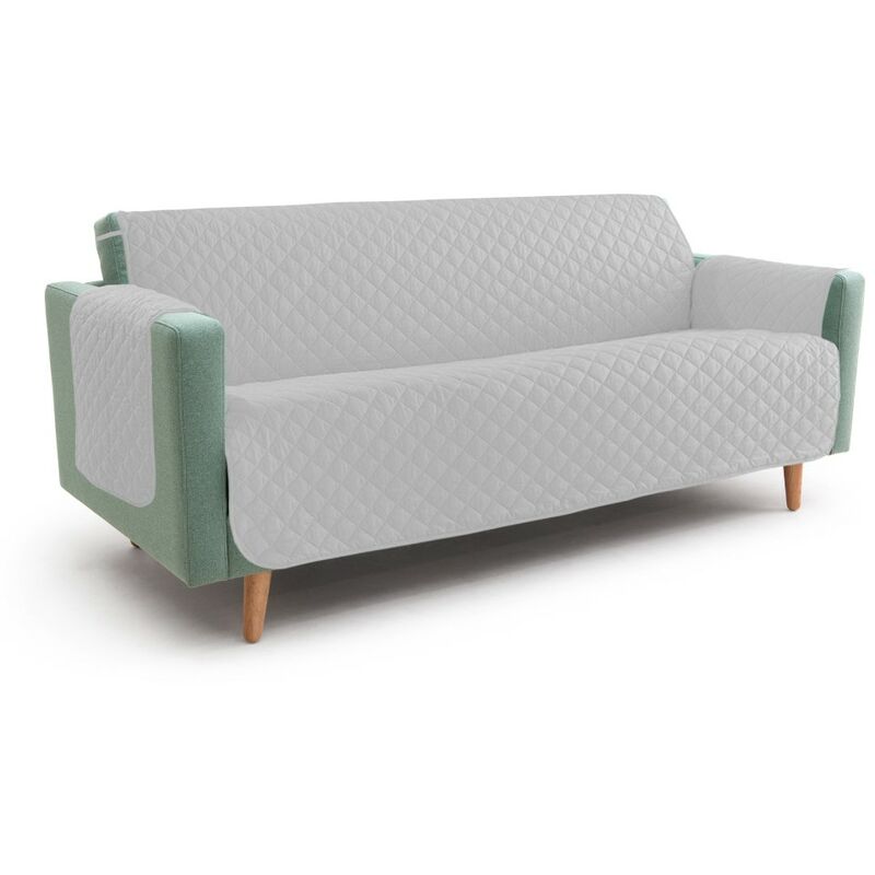 foto del prodotto tex family nuovo copridivano gr salvadivano symphony trapuntato grigio 1 posto seduta cm. 60