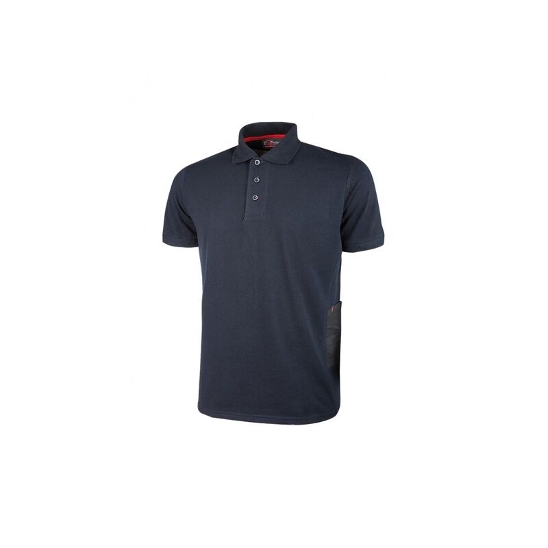 foto del prodotto polo da lavoro a manica corta u power gap blue blue xl