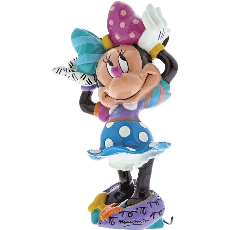 foto del prodotto disney oggetto decorativo minnie mini figurine, resina, multicolore enesco