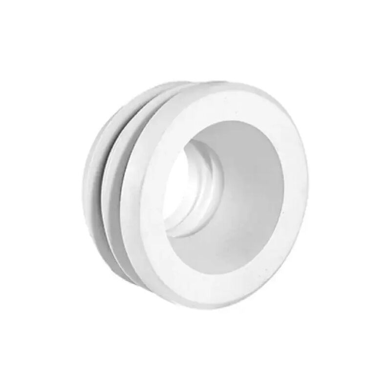 foto del prodotto morsetto bianco per innesto tubo 40 44 mm kariba