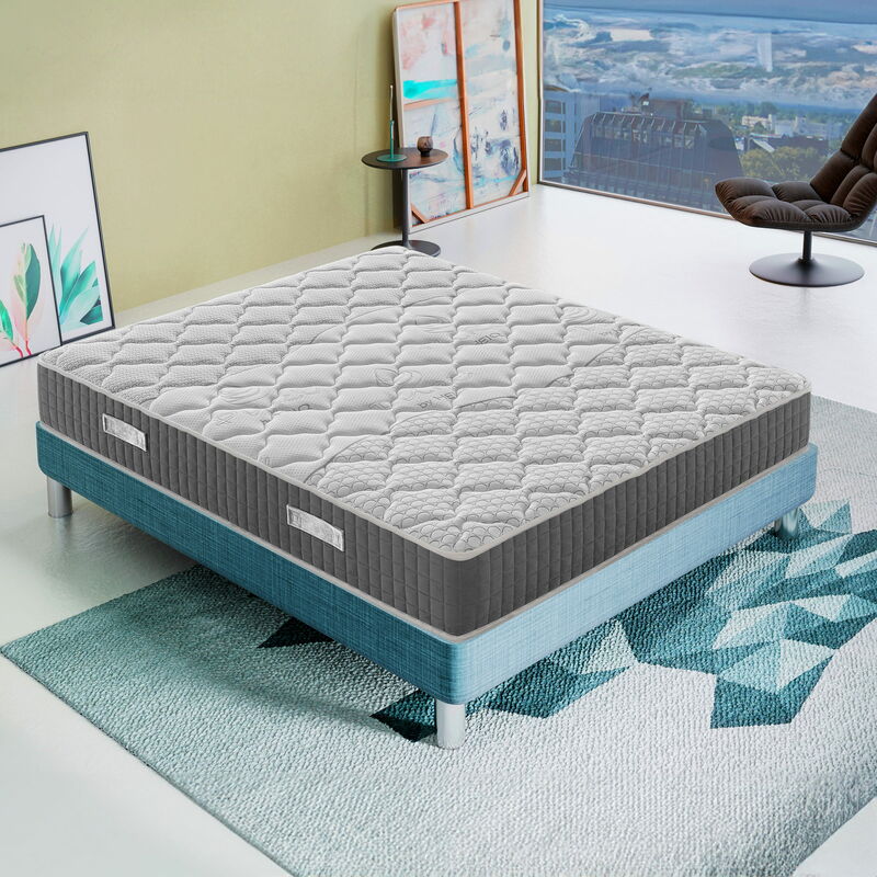immagine 0 del prodotto ilovesleep materasso matrimoniale 160x200 in memory foam superfresh alto 25 cm alleviamento punti di pressione hermes