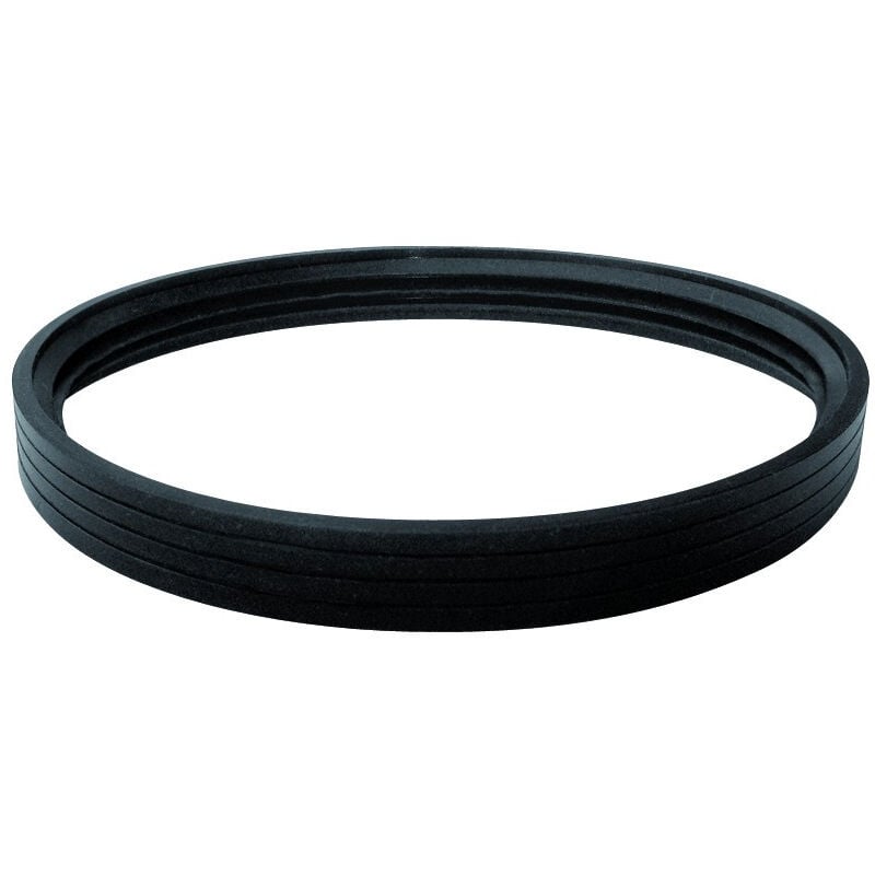 foto del prodotto guarnizione siliconica alta temperatura per tubo inox 1pz, diametro 130mm