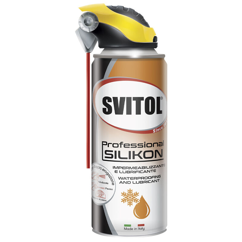 foto del prodotto impermeabilizzante e lubrificante svitol professional silikon 400 ml