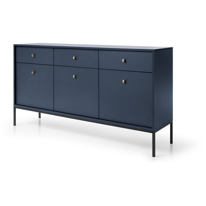 immagine 0 del prodotto mono mksz154 com con 3 cassetti 154 cm blu navy