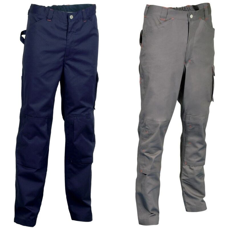 foto del prodotto pantaloni da lavoro cofra rabat grigio xl
