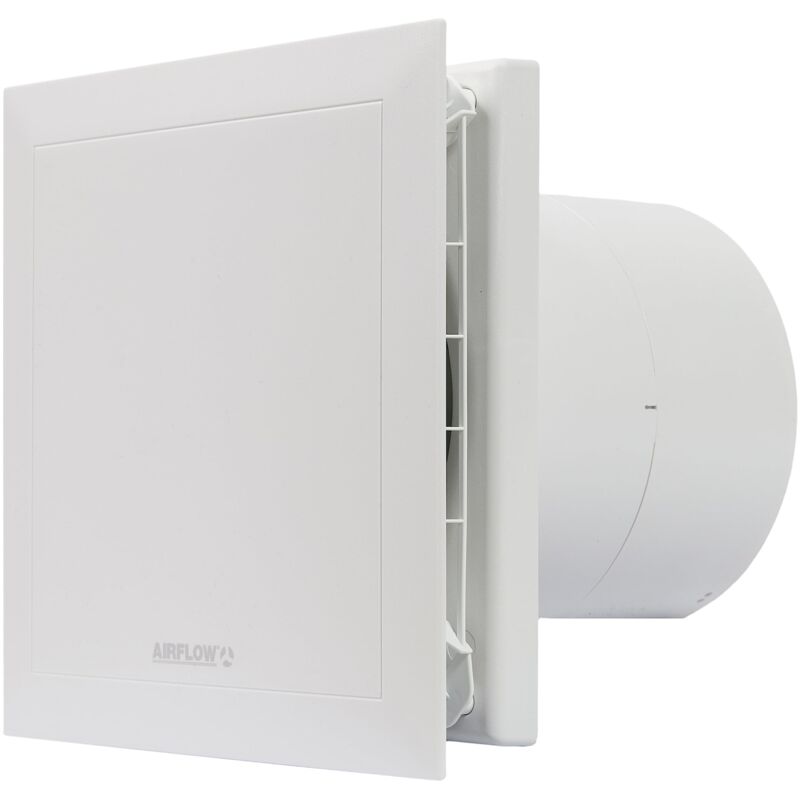 foto del prodotto airflow quietair 90000456 parete estrattore ventola silenziosa, 10 w, 230 v, bianco, 150 mm