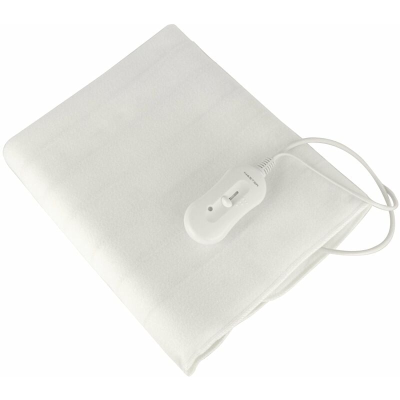 foto del prodotto giordanoshop coperta termica elettrica singola 60w bianca