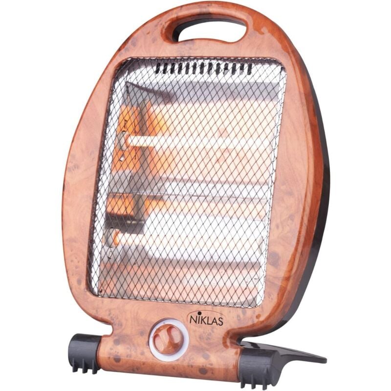 foto del prodotto stufa stufetta elettrica al quarzo 800w radical chic niklas