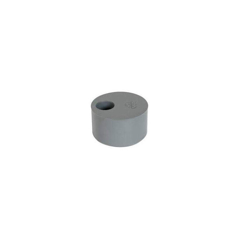 foto del prodotto spina di riduzione in pvc incorporata 125 mm maschio, 32 mm femmina.