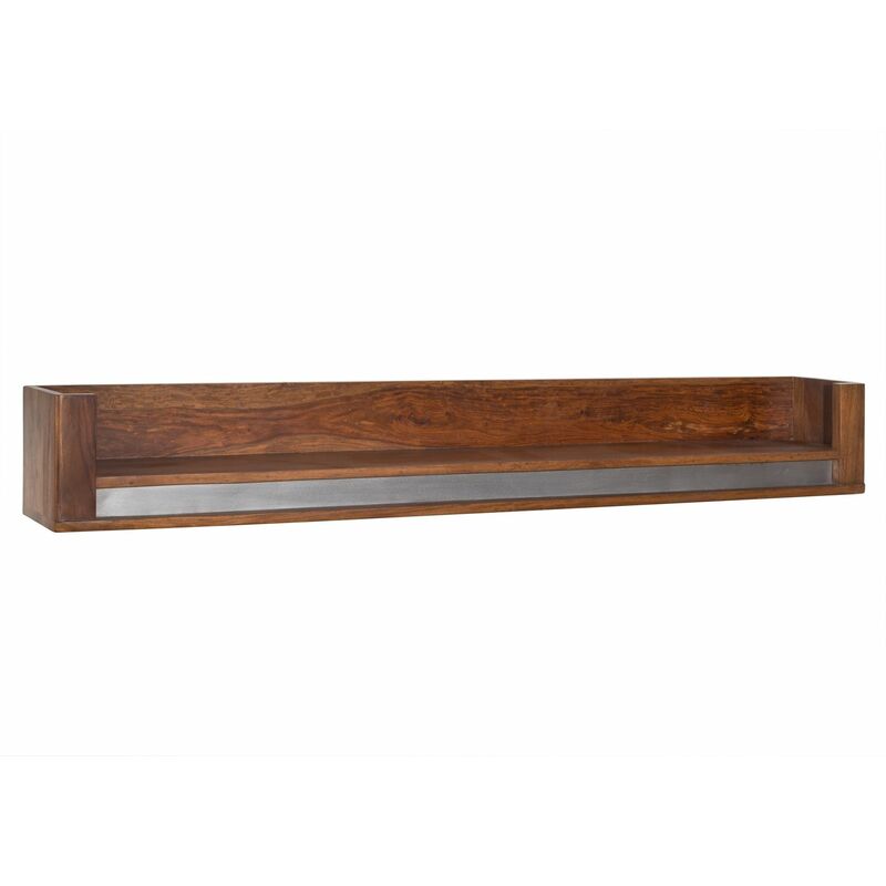 foto del prodotto mensola in legno di sheesham palissandro 150x22x20 noble unique laccato sydney 109