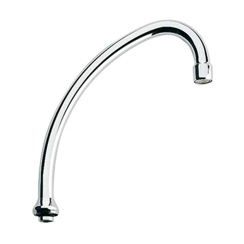 foto del prodotto sandri bocca del tubo del lavabo, sporgenza 130, dado 3 4 , diametro 18mm