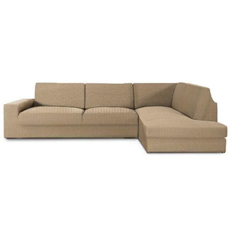 foto del prodotto toscohome copridivano angolare 350 500 cm destro colore beige jaz