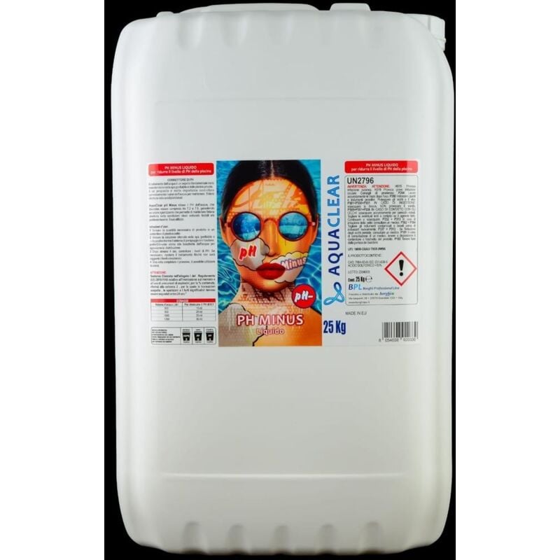 foto del prodotto ph meno liquido professionale 25 kg
