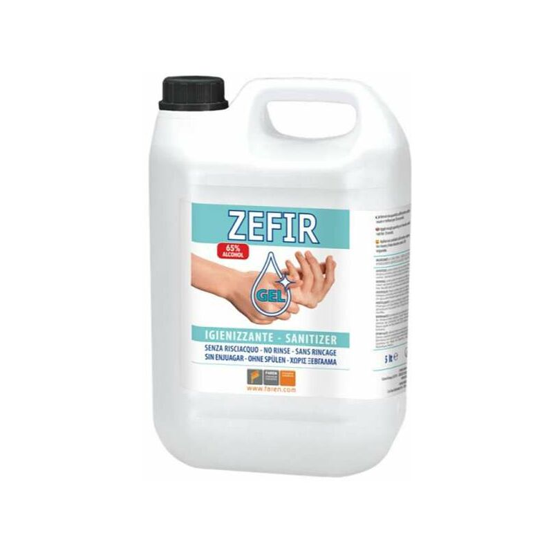 foto del prodotto faren disinfettante mani gel zefir l 5