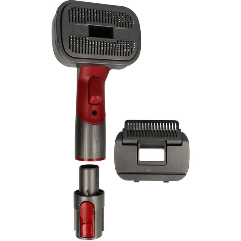 immagine 0 del prodotto vhbw spazzola 2 in 1 per peli di animali compatibile con dyson v15 detect complete, v15 detect absolute autopulente, adattatore incl.