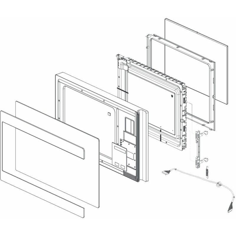 foto del prodotto sportello forni a microonde lg 4365559