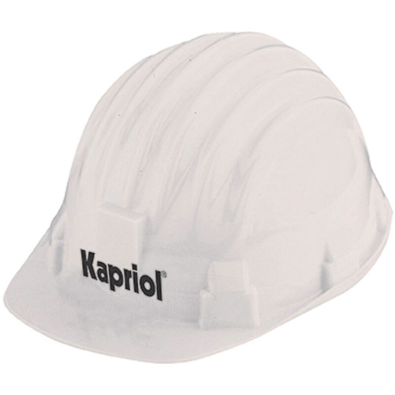 foto del prodotto casco da cantiere elmetto di protezione pvc antiurto en397 bianco kapriol