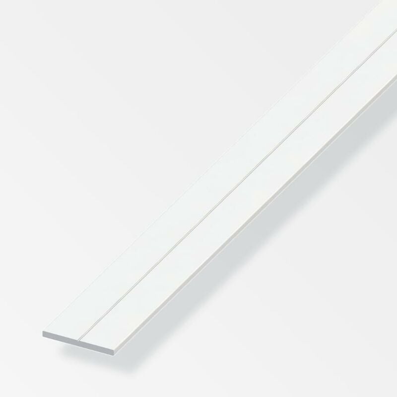 foto del prodotto barra piatta alfer aluminium 35.5x3mm lunghezza 1m naturale 21814