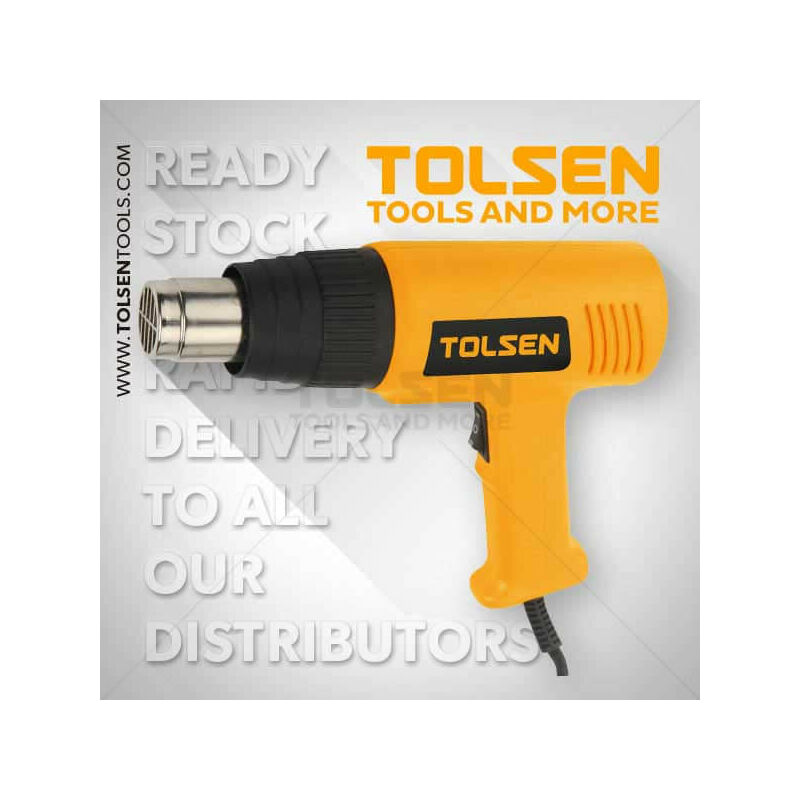 foto del prodotto tolsen pistola termica 1000 2000 watt