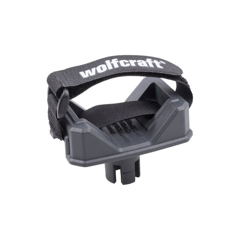 foto del prodotto supporto per tubo dell aspirapolvere per lavorare senza polvere su tutti i tavoli con fori da 20 mm 6891000 wolfcraft