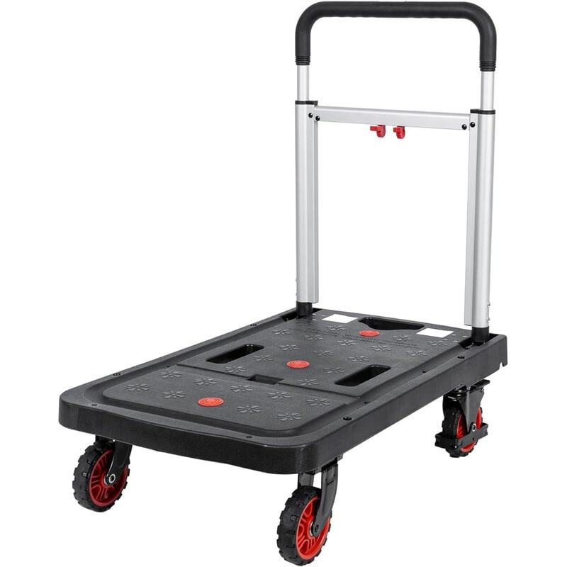 foto del prodotto carrello multifunzione pieghevole portapacchi portacarichi pesanti portata 150kg