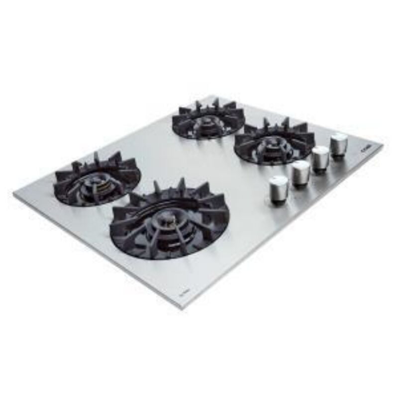 foto del prodotto piano cottura in acciaio inox con 4 zone di cottura 60 cm beko