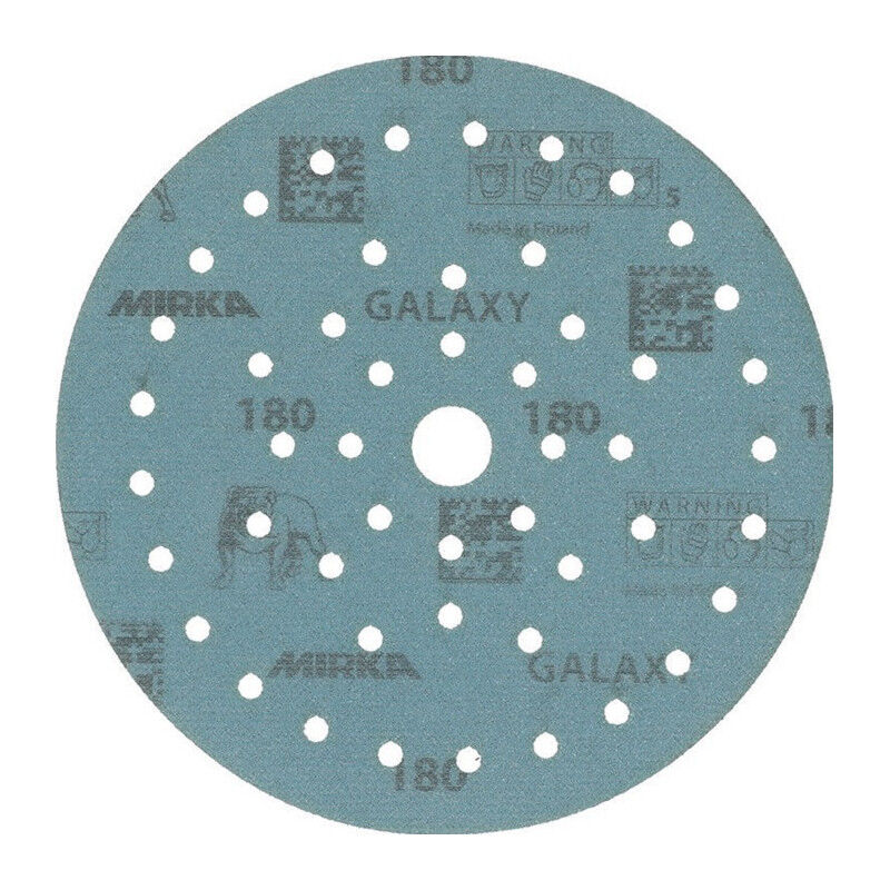 foto del prodotto disco abrasivo adesivo galaxy grip multifit 150mm k.180 f.ho metallo lacca co. per 50 