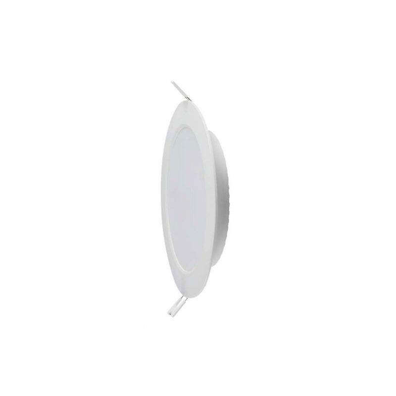 foto del prodotto faretto pannello led da incasso rotondo 18w bianco neutro diametro 225mm sku 7865