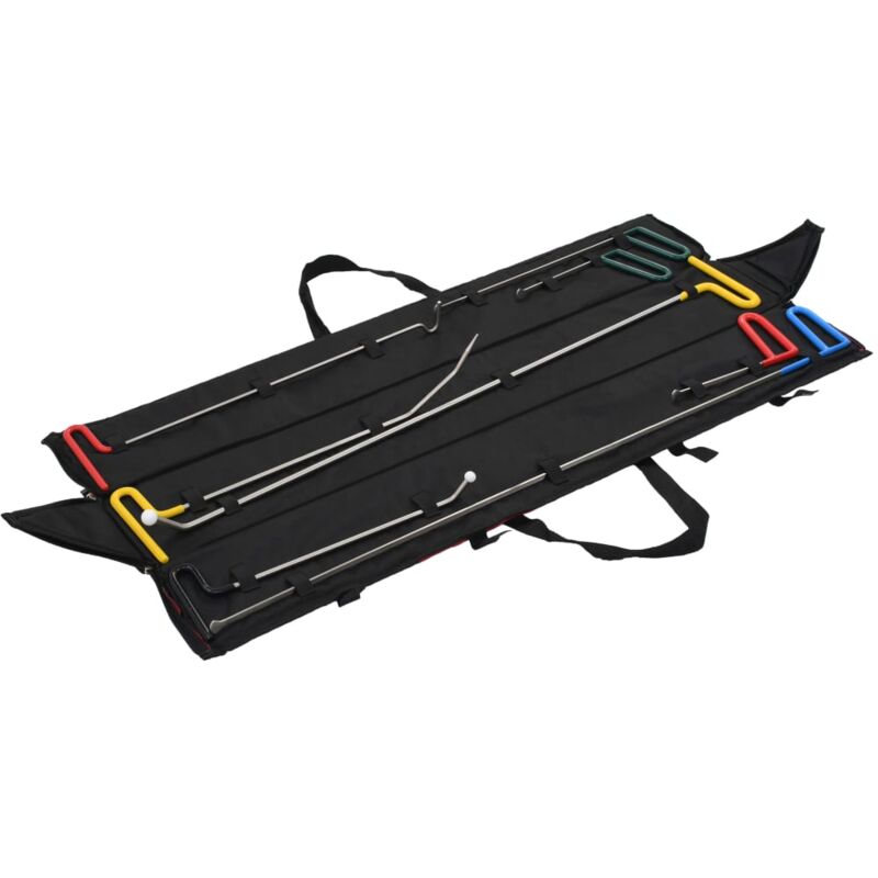 foto del prodotto vidaxl set rimozione ammaccature 8 pz senza verniciatura acciaio inox
