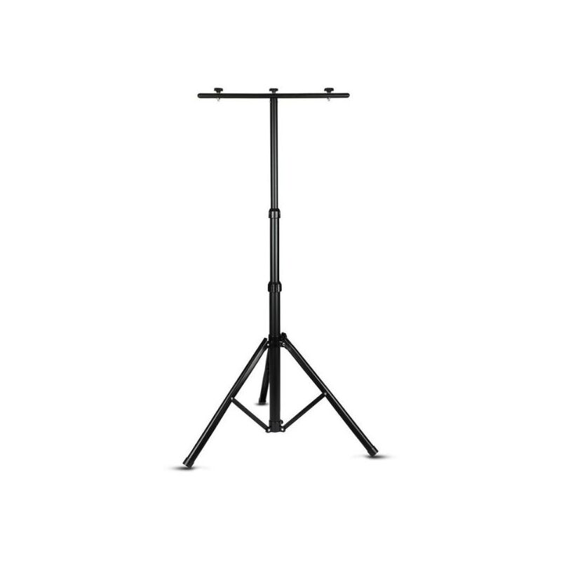 immagine 0 del prodotto supporto treppiede in alluminio per fari led colore nero v tac