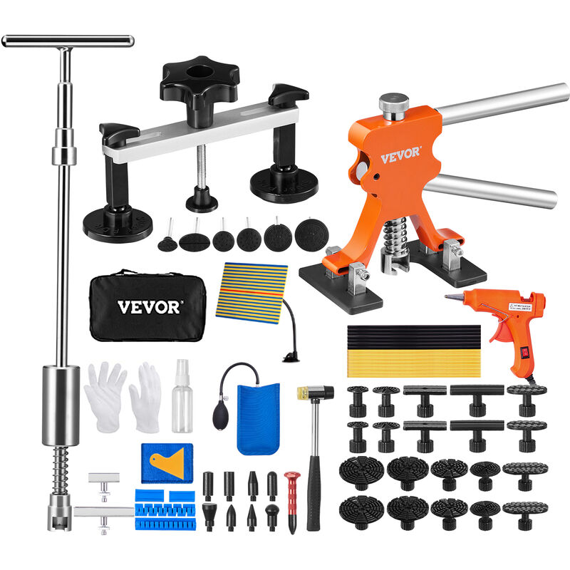 foto del prodotto mophorn vevor kit 69 pezzi strumento per riparazione di ammaccature a ponte potenza 20 w per carrozzeria auto veicolo da garage officina fai da te,