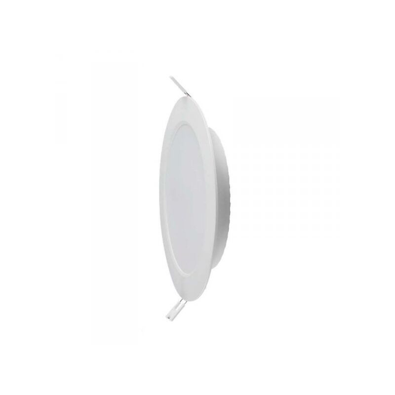 foto del prodotto faretto pannello led da incasso rotondo 12w bianco caldo diametro 170mm sku 7861