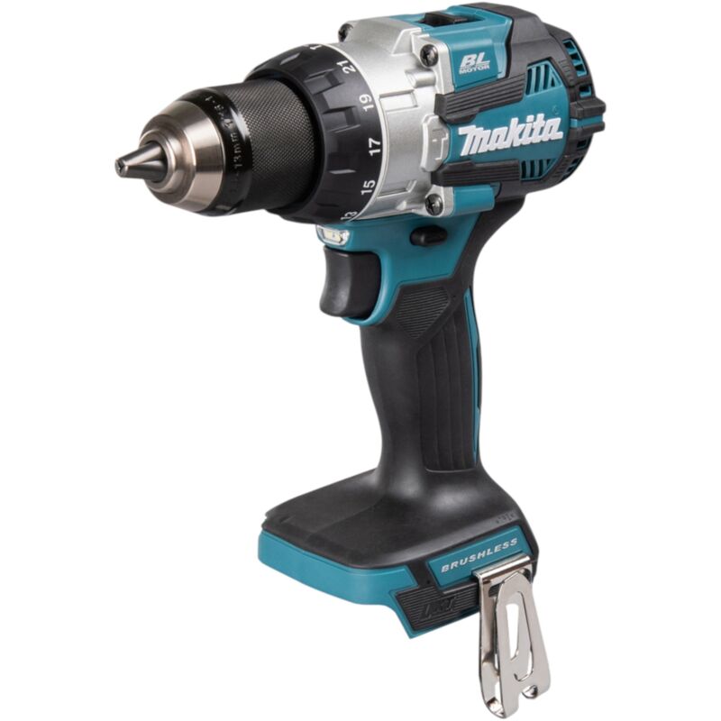 foto del prodotto dhp 489 z 18 v 73 nm brushless solo trapano avvitatore a percussione a batteria senza batteria, senza caricabatterie makita