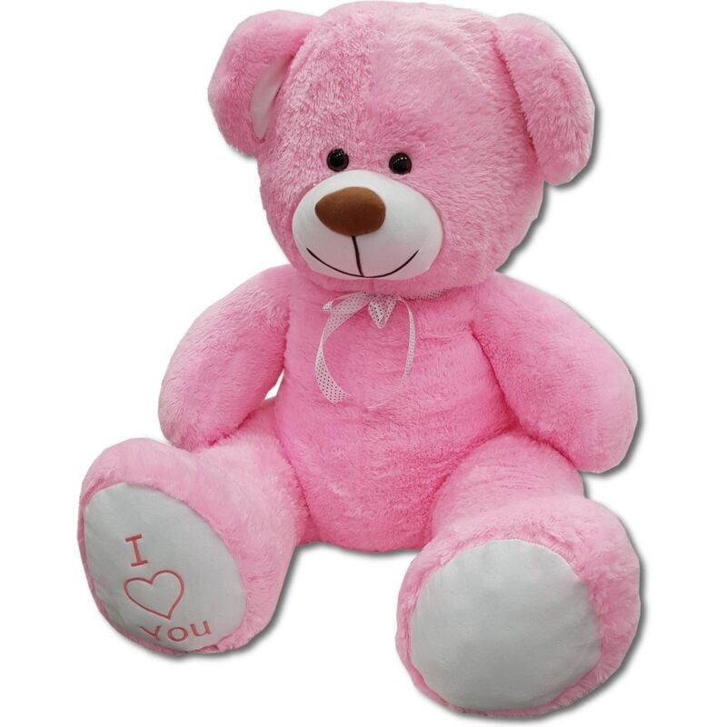 foto del prodotto viking choice grande orsacchiotto rosa orsacchiotto i love you 160cm
