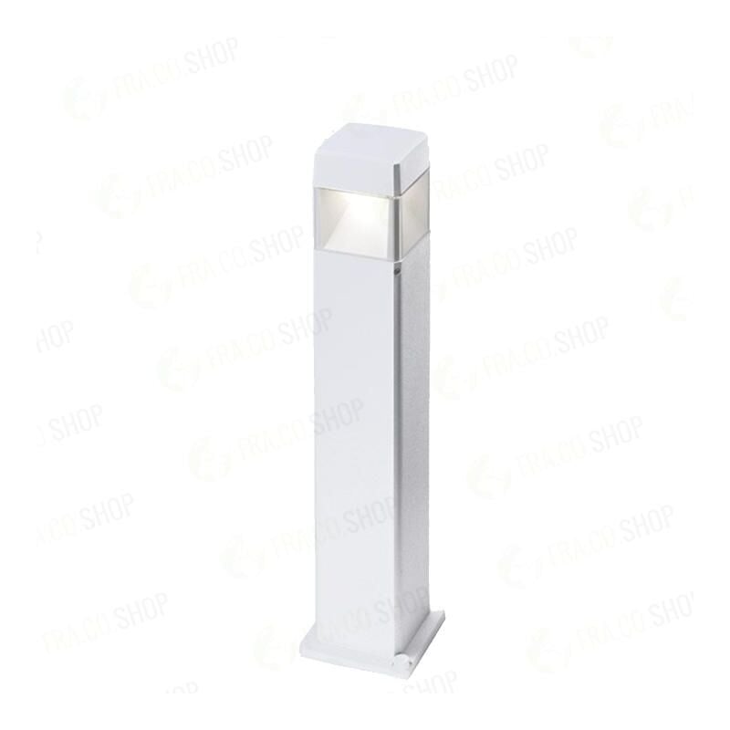 foto del prodotto palo da terra esterno 7w cct da giardino elisa 800 bianco 80cm ip55 fumagalli