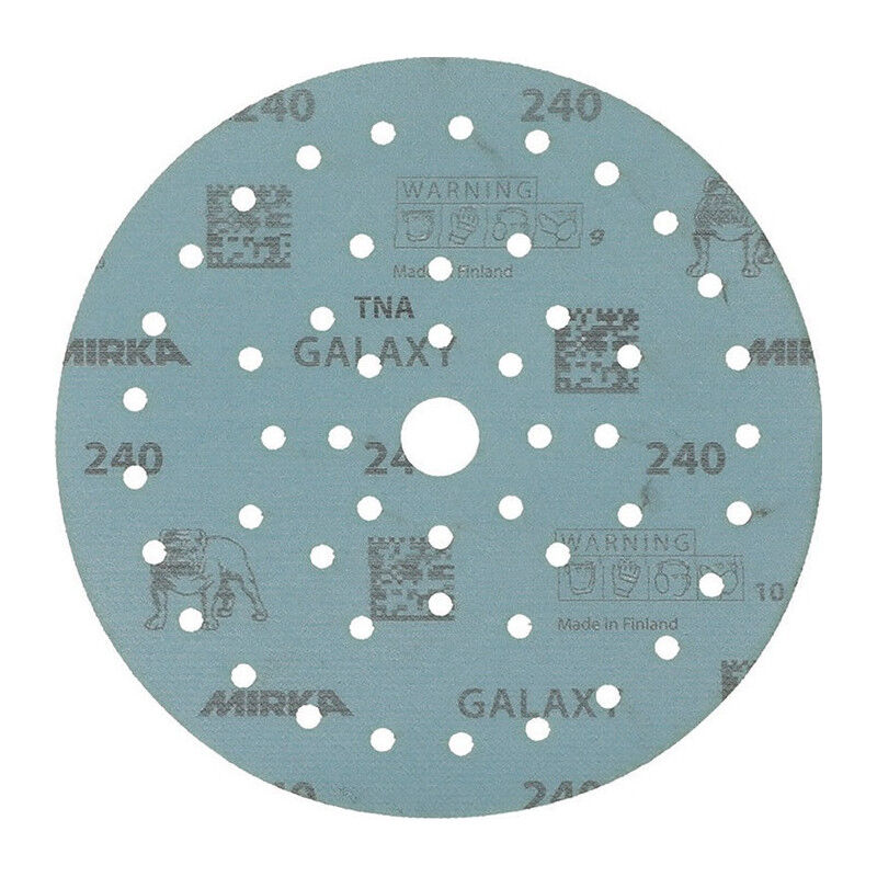 foto del prodotto disco abrasivo adesivo galaxy grip multifit 150mm k.240 f.ho metallo lacca co. per 50 