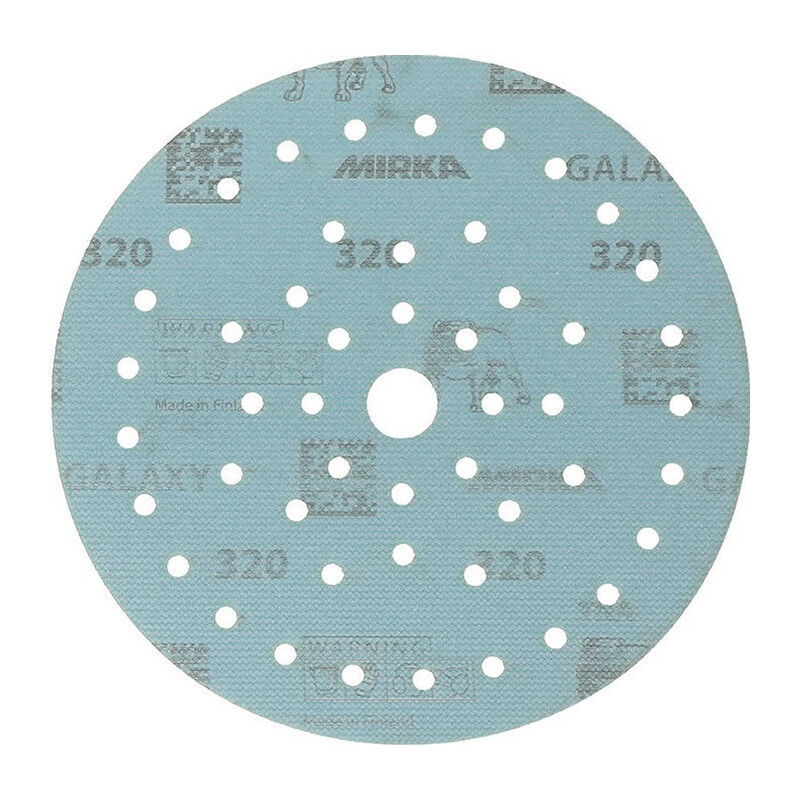 foto del prodotto disco abrasivo adesivo galaxy grip multifit 150mm k.320 f.ho metallo lacca co. per 50 