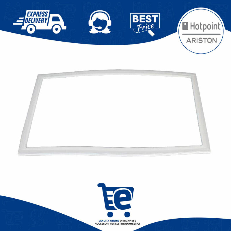 foto del prodotto guarnizione magnetica porta congelatore hotpoint ariston 653x361mm c00117760
