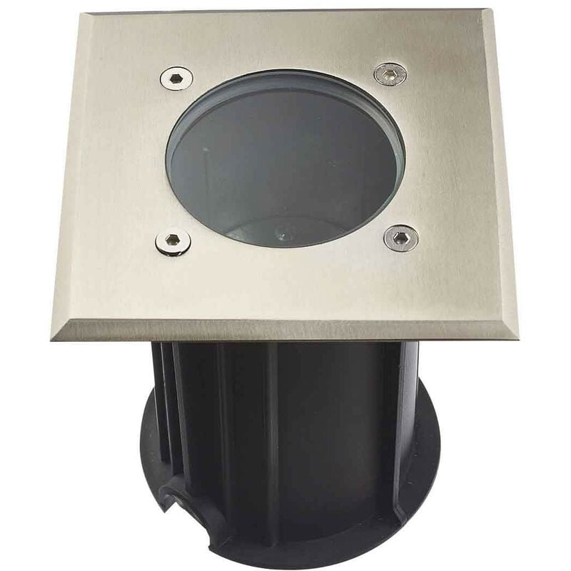immagine 0 del prodotto supporto spot recessable sol gu5.3 mr16 120 dc12v impermeabile ip67 square trapano 98mm trasparente diffusore
