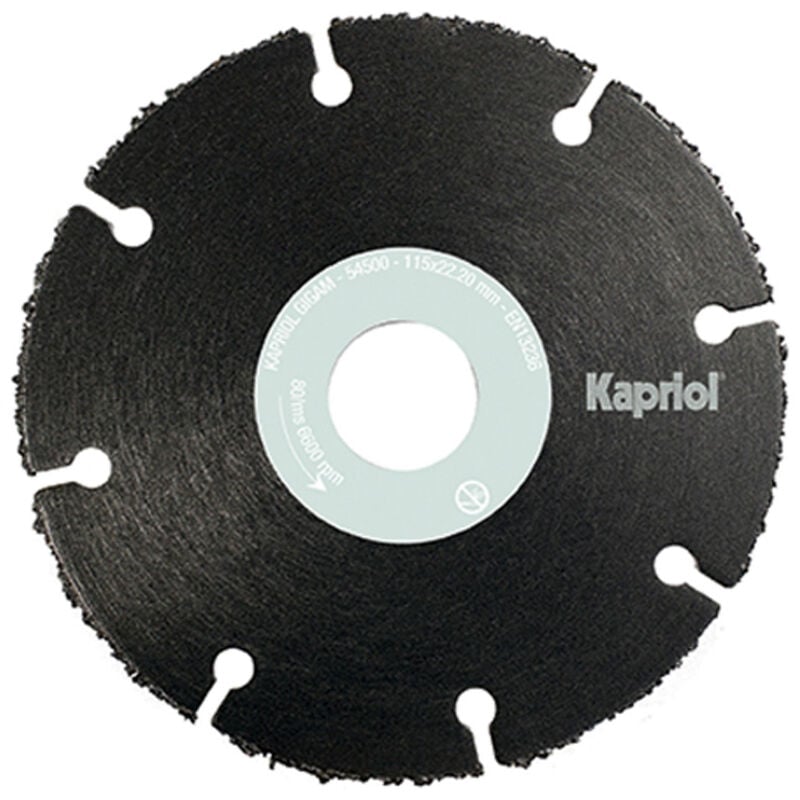 foto del prodotto kapriol disco multiuso expert smerigliatrice per legno pvc cartongesso 230cm
