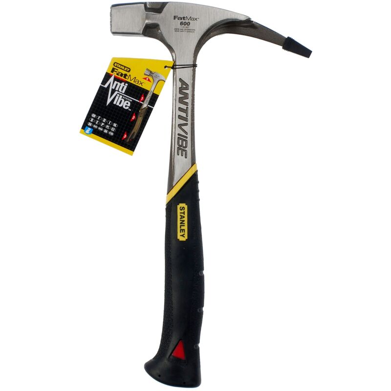foto del prodotto stanley fatmax 1 51 937 martello da carpentiere antivibe da 600 gr