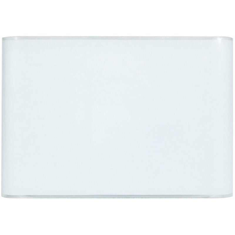 foto del prodotto energy plafoniera 2xe27 montatura bianca vetro lastra bianco e altea