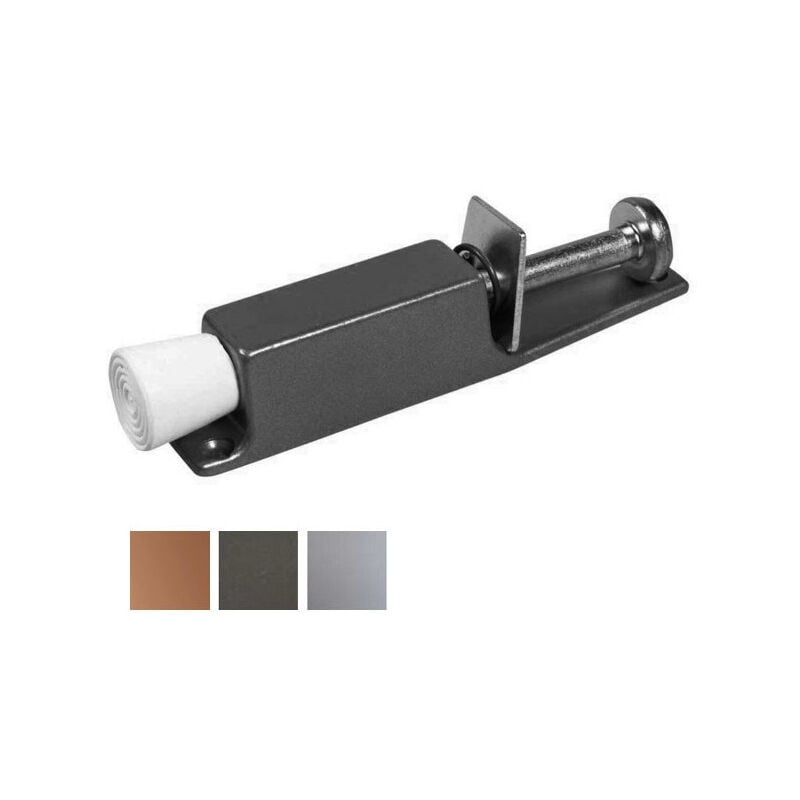 foto del prodotto fermaporte pedale lega bronzato mm 130x25 ibfm