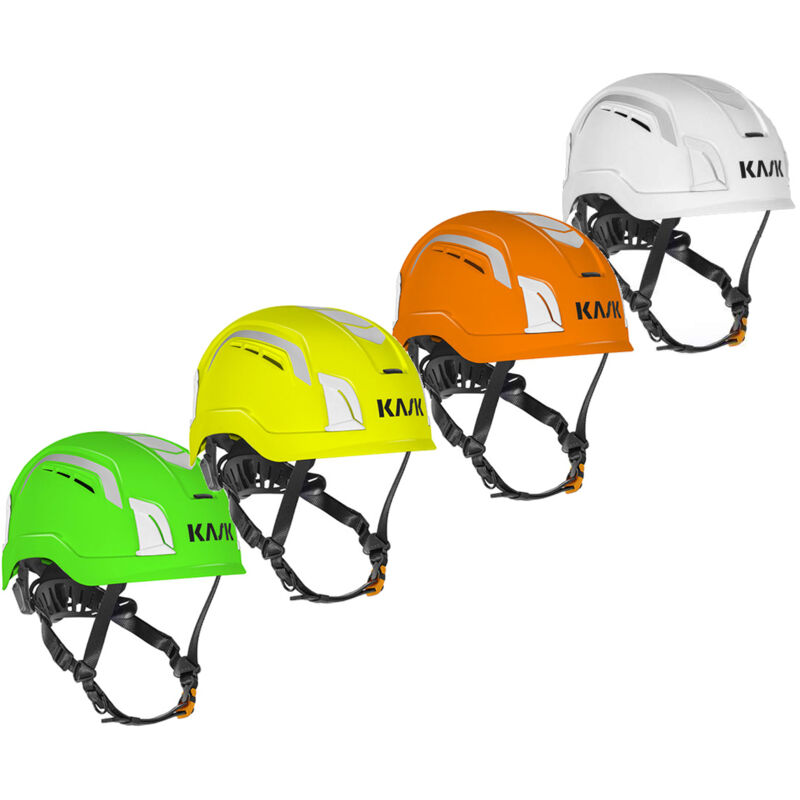 foto del prodotto kask casco da lavoro alta visibilit zenith x air hi viz verde