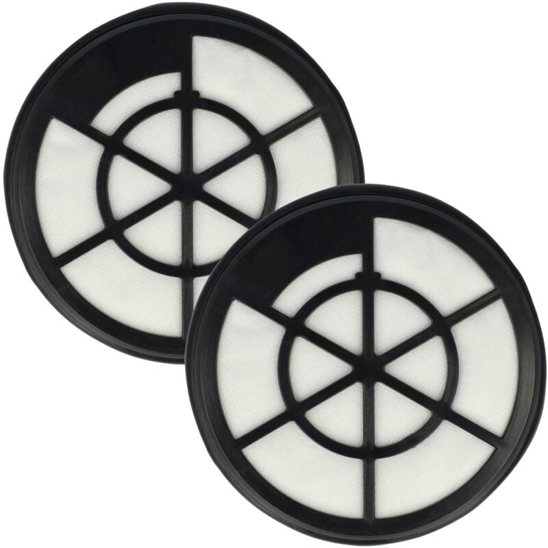 immagine 0 del prodotto set di 2x filtro compatibile con amazonbasics vcs35b15kc 70, bo71vncn2f, b071vncnlf aspirapolvere filtro aria di scarico, nero bianco vhbw