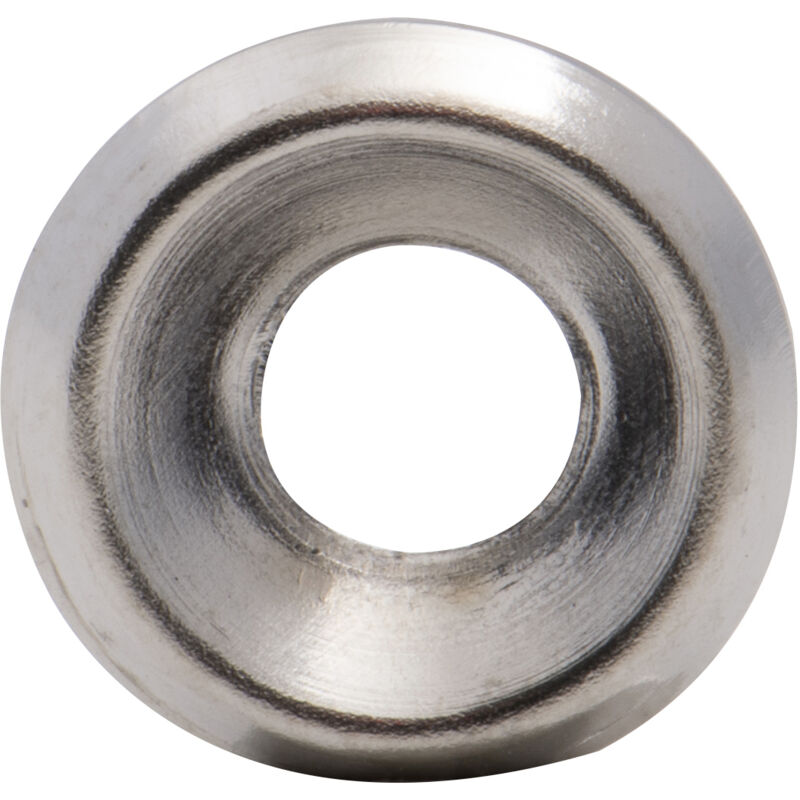 foto del prodotto dado a cappuccio nichelato viswood3,5x11mm spessore 1,7mm lotto di 25 rondelle 