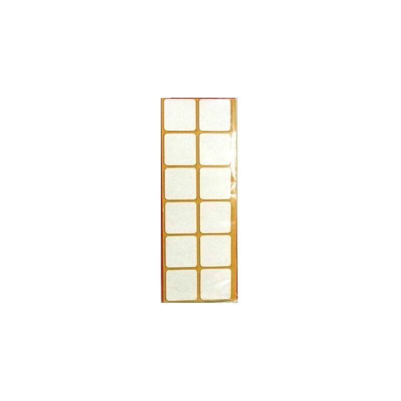 foto del prodotto feltrini adesivi mm.35x35 bianco quadr
