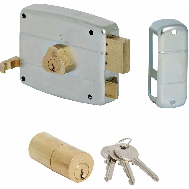 foto del prodotto marca cisa 50521 60 mm dx serratura appl. ferro