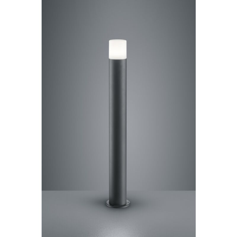 foto del prodotto palo da esterno hoosic 1xe27 antracite h80 cm ip44 trio lighting